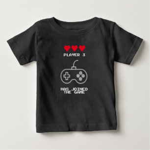 Player 3 Has Joined The Game Matching Outfit Baby T-Shirt