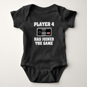 Player 4 has joined the game - Baby Gamer Shirt