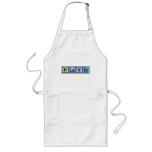 Player made of Elements Long Apron