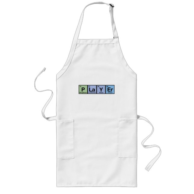 Player made of Elements Long Apron (Front)