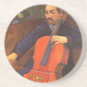 Player Schneklud Portrait by Paul Gauguin Coaster