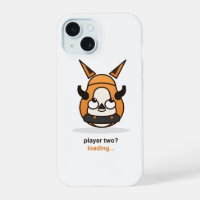 Player Two Loading Cute Gamer Fox Controller