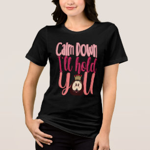 Playera Calm Down Tri-Blend Shirt