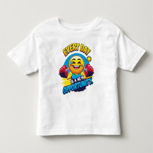 Playera Every Day is a New Opportunity Toddler T-Shirt