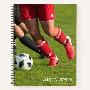 Players Soccer Ball Personalised Notebook