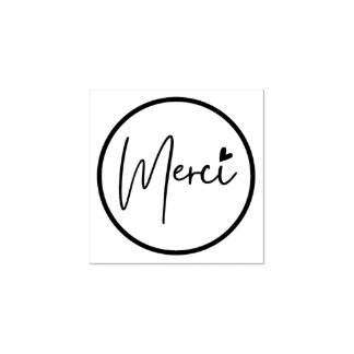 Players Thanks, Minimalist Rubber Stamp