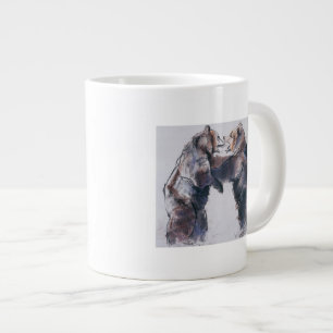 Playfight 2001 large coffee mug