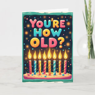 Playful Age Question Card