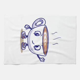 Playful and Funny Coffee Design Tea Towel