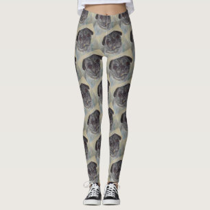 PLAYFUL AND SWEET PUG LEGGINGS
