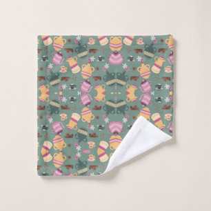 Playful and vibrant towel