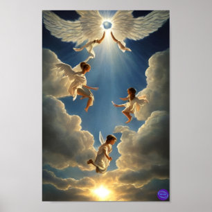 PLAYFUL ANGELS POSTER