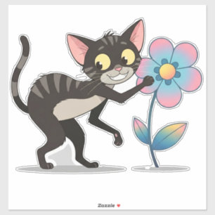 Playful Black Cat