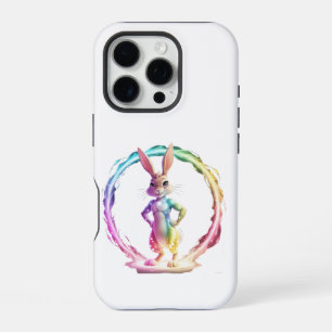 Playful Bunny Bliss iPhone 16 Pro Case
