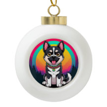Playful Cartoon Dog