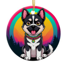 Playful Cartoon Dog