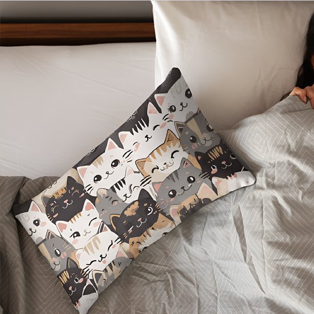 Playful Cat Pillow Case (Creator Uploaded)