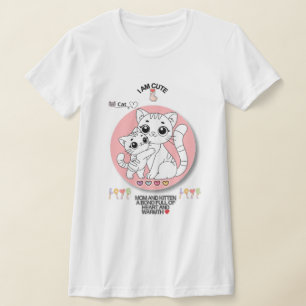 Playful Cat T-Shirt   Funny Kitty Tee for Everyday