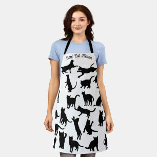 Playful Cats, Cat Mama Personalised Cat Collage Apron