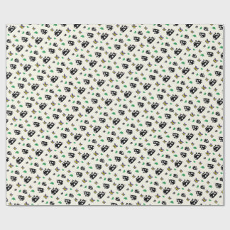 Playful cats wrapping paper