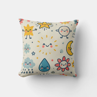 Playful Characters Cushion