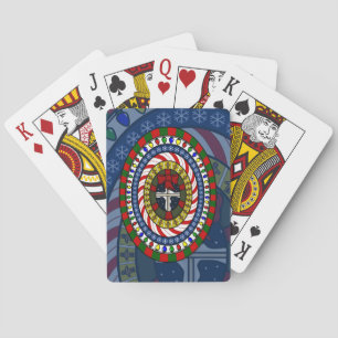 Playful Christmas Classic Playing Cards
