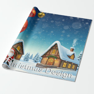 Playful Christmas Design Wrapping Paper