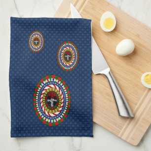 Playful Christmas Hand Towel