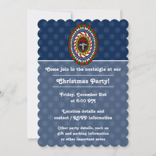Playful Christmas Party Invitation