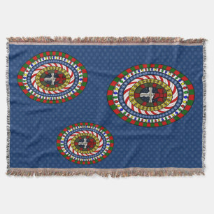 Playful Christmas Throw Blanket