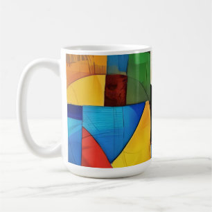 Playful Color Blocks  Coffee Mug