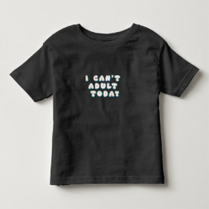 Playful Colourful Lettered Toddler T-Shirt