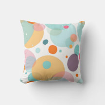 Playful Colourful Overlapping Circles Pattern