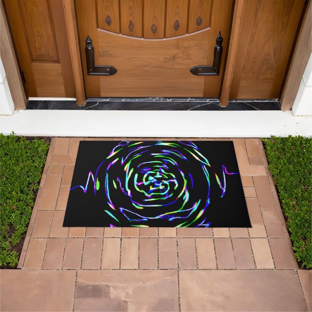 Playful Colourful Pattern Doormat (Outdoor)
