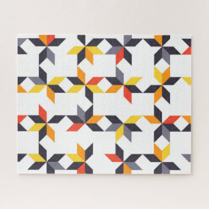 Playful, colourful, trendy, urban cool jigsaw puzzle