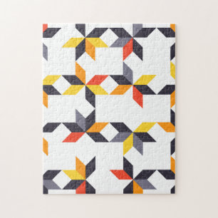 Playful, colourful, trendy, urban cool jigsaw puzzle