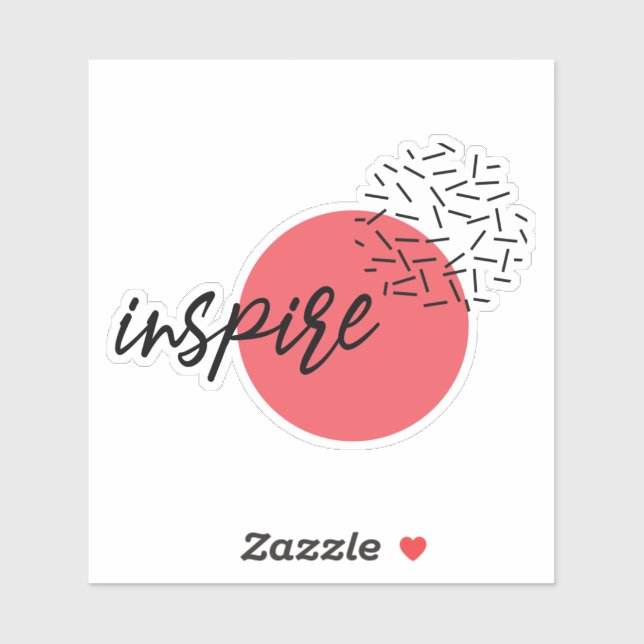 Playful, cute, modern, simple design of Inspire (Sheet)