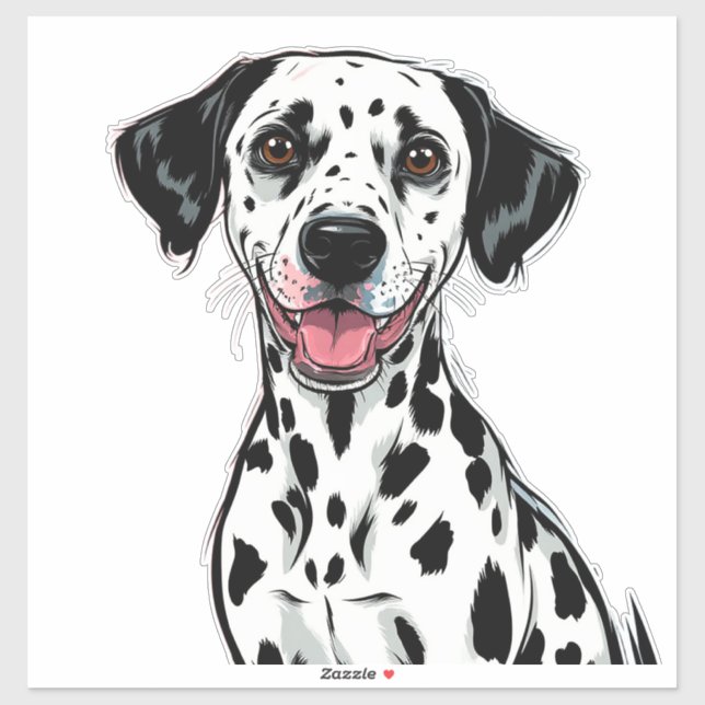 Playful Dalmatian Puppy (Sheet)
