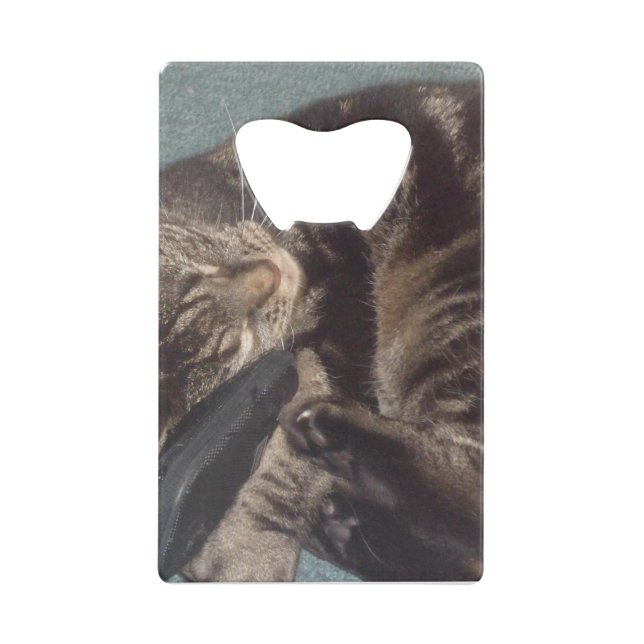 Playful Dave Credit Card Bottle Opener (Front)