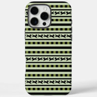 Playful Dog Stripe Pattern