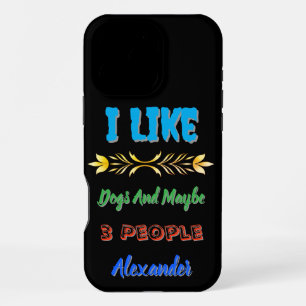 Playful dog-themed lighter for friends iPhone 16 pro max case