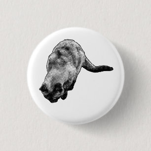 Playful Dot, Joyful Mood 3 Cm Round Badge