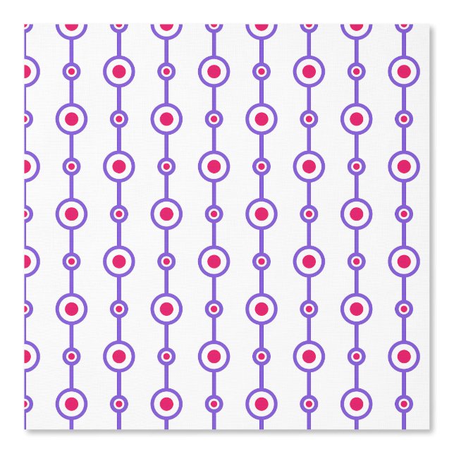 Playful Dotted Lines: A Fun and Colourful Pattern Wallpaper (Front)