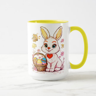 Playful Easter Bunny Mug