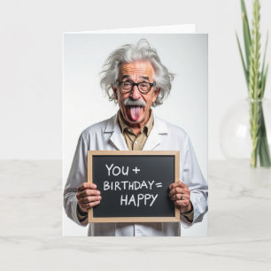 Playful Elder Birthday Card