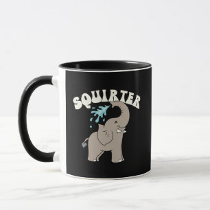 Playful Elephant Water Squirter Mug
