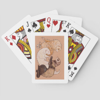 Playful Ferrets Deck of Playing Cards