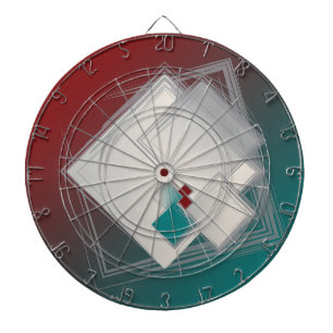 Playful Fibonacci squares Dartboard