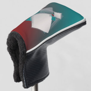 Playful Fibonacci squares Golf Head Cover