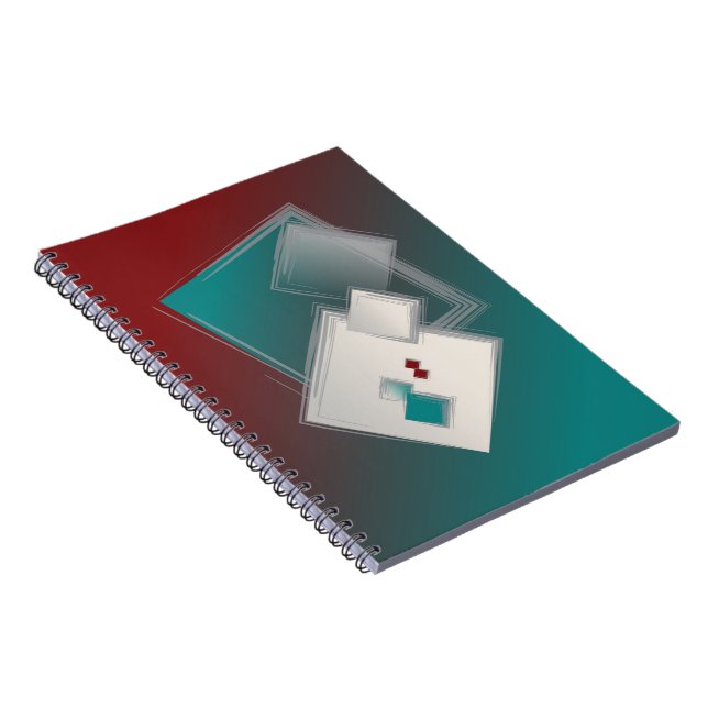 Playful Fibonacci squares Notebook (Right Side)